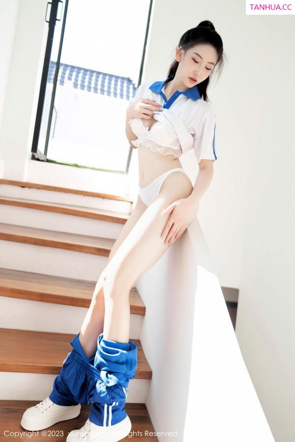   [XiuRen]高清写真图 2023.07.20 No.7110 沈青黛 学妹装扮第58张图片